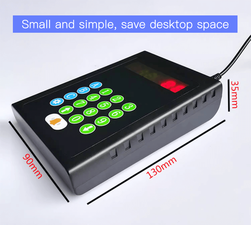 Restaurant coffee shop hospital pick up queue call machine Small allele large volume wireless call display plug and play